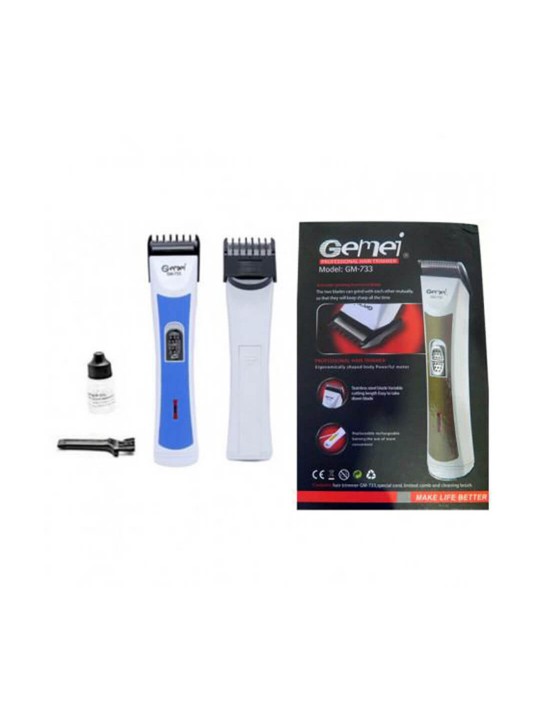 Gemei GM-722 Rechargeable Hair and Beard Trimmer