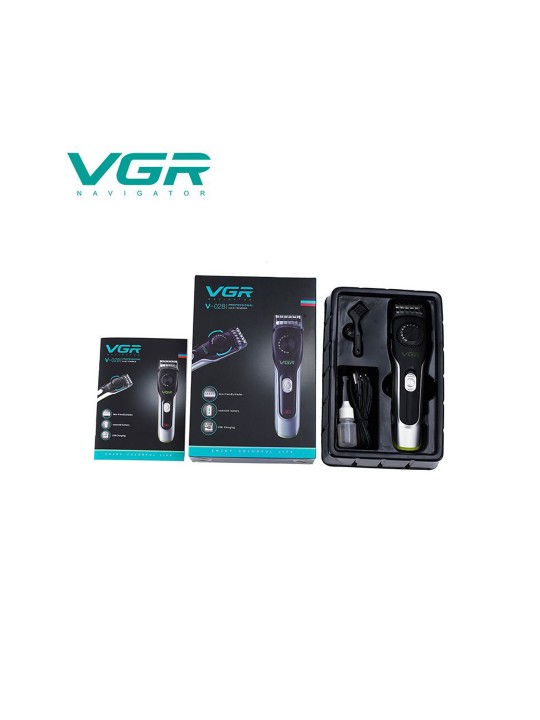 VGR V-028 Professional Hair Trimmer Built-in Adjustable Comb Wheel
