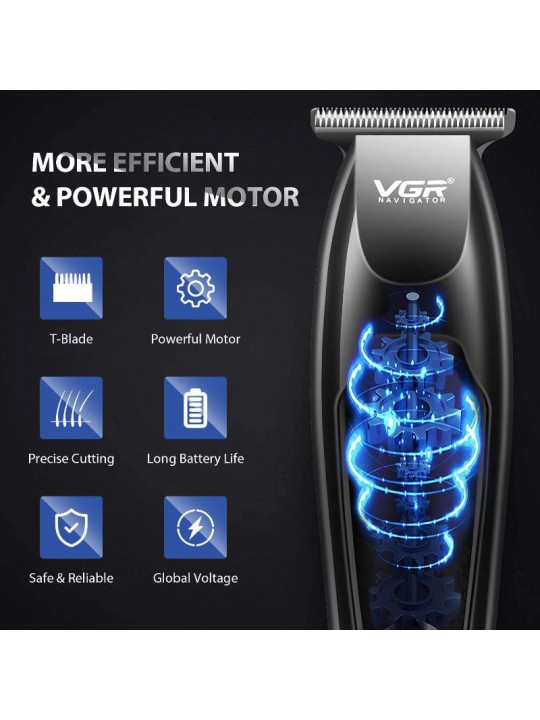 VGR V-070 Hair Clipper Beard Trimmer for Men