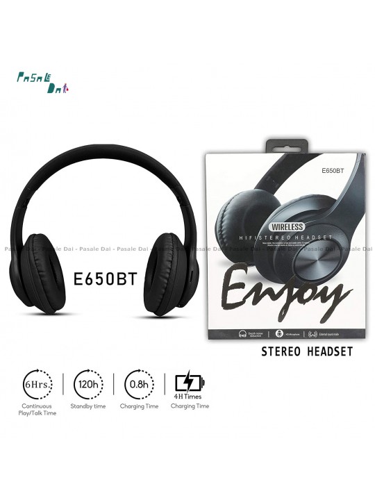 Enjoy Wireless Headphone E650BT