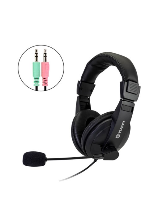 TUCCI TC-L750MV Stereo PC Gaming Headset with Microphone