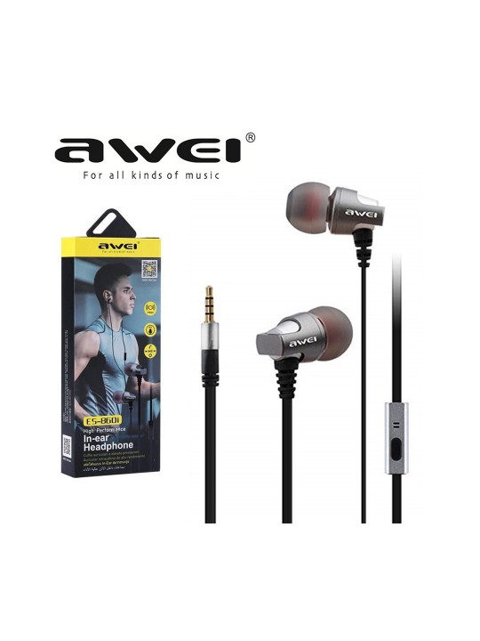 Awei ES-860i High performance Wired In-ear Headphones