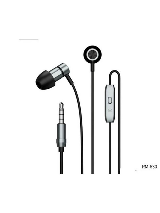 Remax RM-630 Metal Wired Music & Call In Ear Headphone