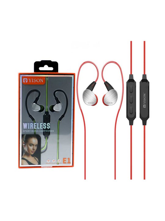 YISON E1 Stereo Wireless Bluetooth Headset Sports Earphone