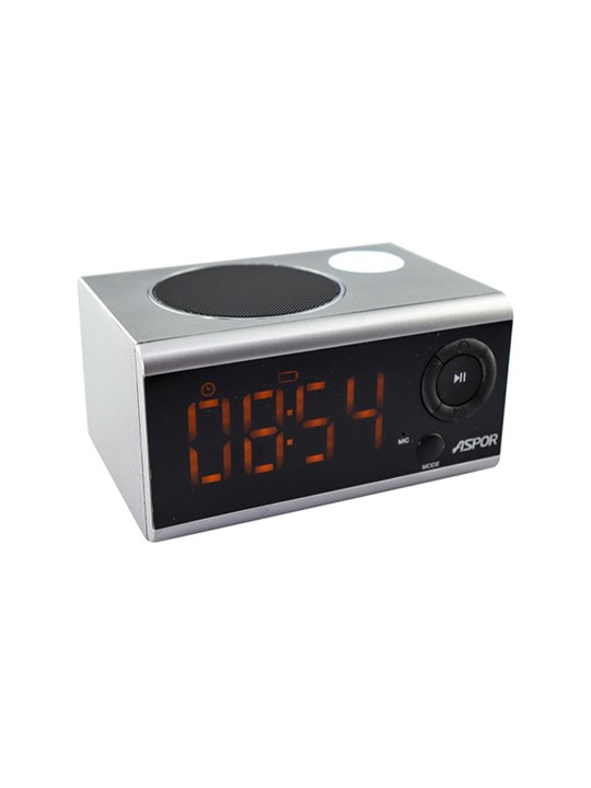 Aspor Bluetooth Soundbox With Alarm Clock A659