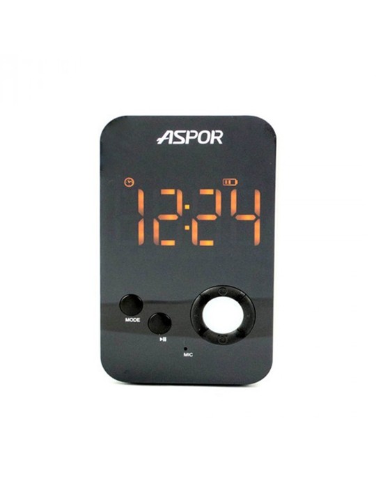 Aspor Bluetooth Soundbox with Alarm Clock A658