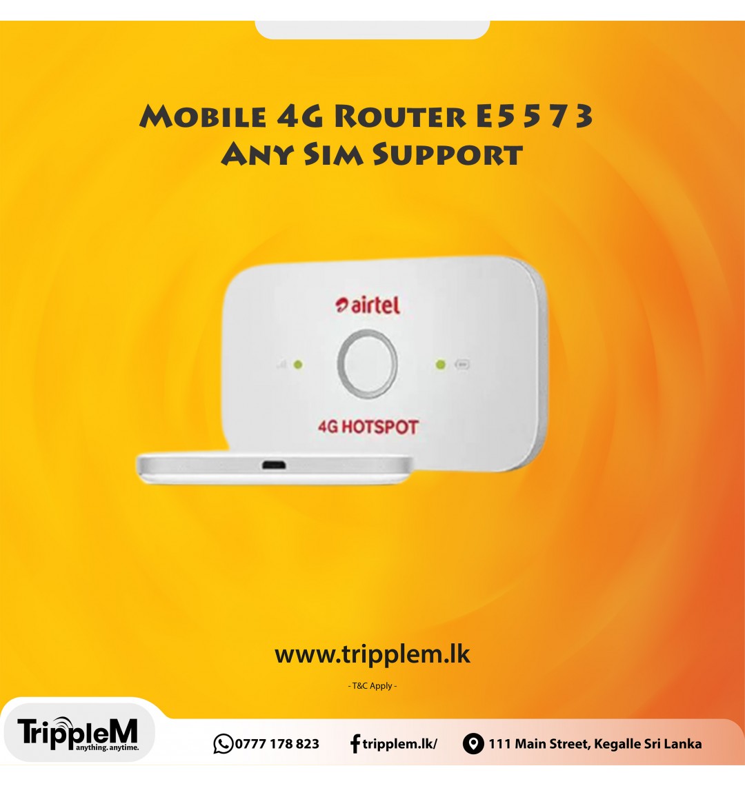 Mobile 4G Router E5573 Any Sim Support