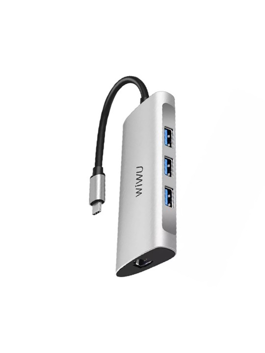 WIWU Alpha 6 in 1 USB-C Hub A631STR