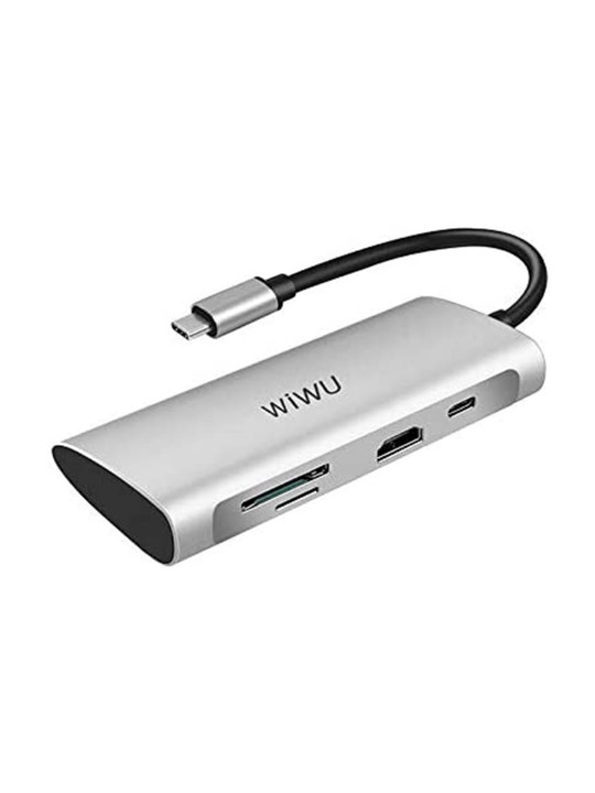 WIWU Alpha 7 In 1 USB-C Hub A731HP