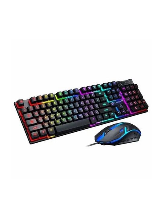 Jedel Gaming LED Wired Combo Keyboard Mouse GK110+
