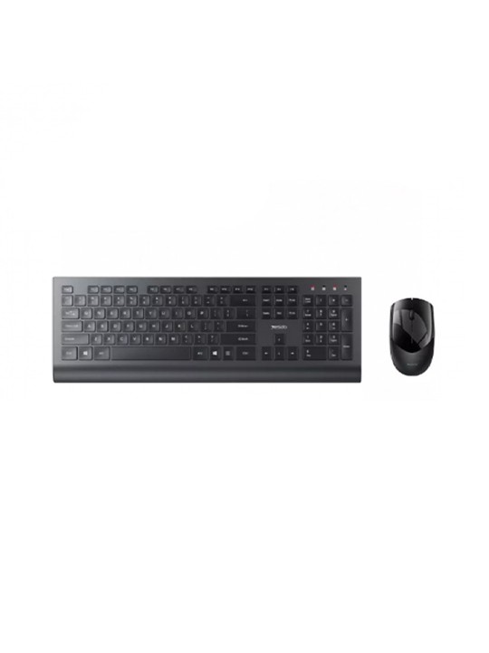 YESIDO 2.4G Wireless Smart Sleep Ergonomics Quiet Keyboard Mouse Combo KB13