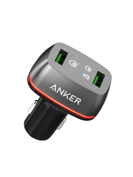 Anker PowerDrive Plus 2 USB Car Charger with 3.0 Quick Charge