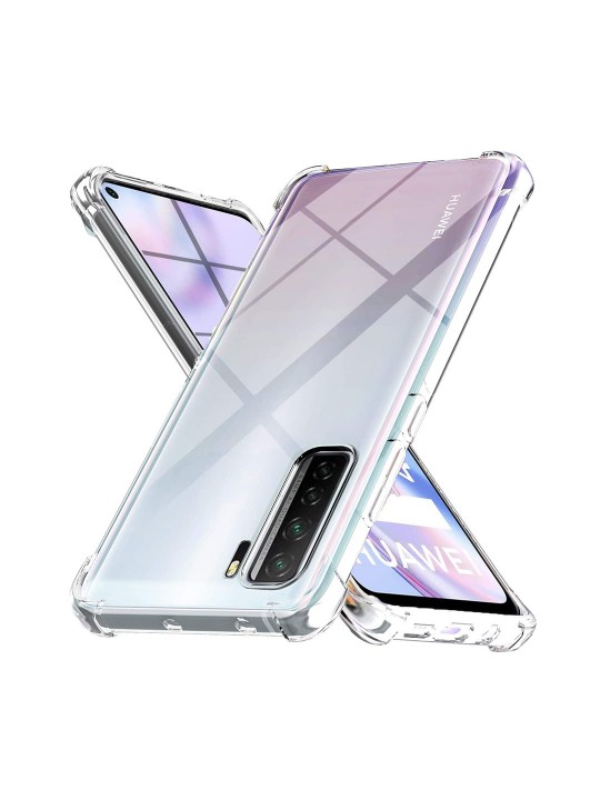 Huawei P40 Lite Transparent Back Cover Soft & Full Protection