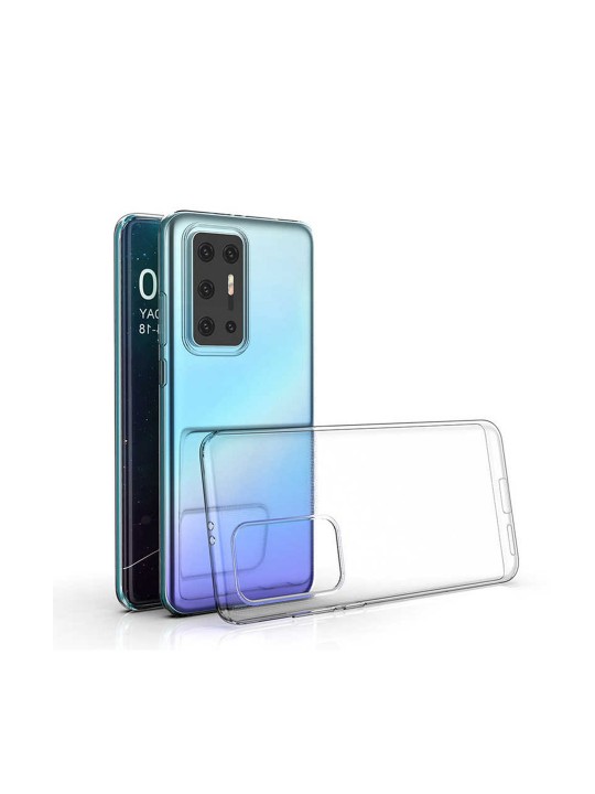 Huawei P40 Pro Transparent Back Cover Soft & Full Protection
