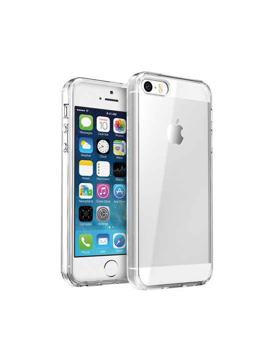 Iphone 5 Transparent Back Cover Soft & Full Protection