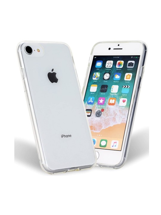 Iphone 8 Transparent Back Cover Soft & Full Protection