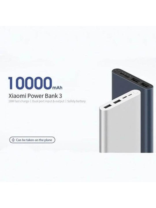 MI 10000mAh 2 USB Type C Power Bank