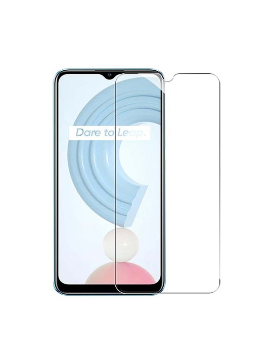 Realme C21Y 9D / 9H Full Glue Tempered Glass