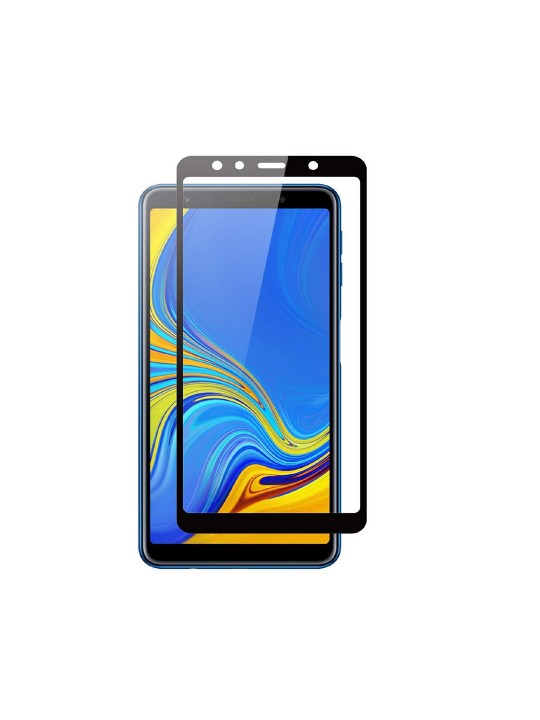 Samsung Galaxy A7 2018 9D / 9H Full Glue Tempered Glass
