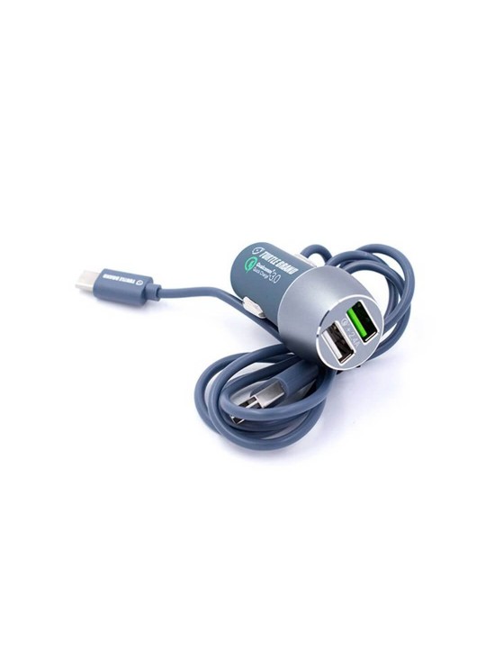 Turtle Brand TB0064 ActiveDrive Dual Port Car Charger QC3.0