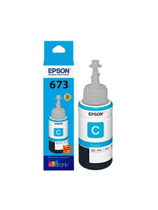 Ink Bottle-Epson 673 Cyan Ink