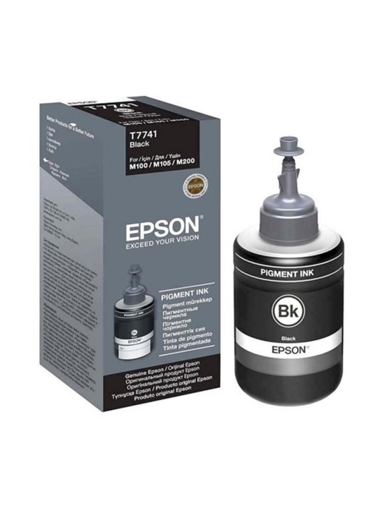 Ink Bottle-Epson T7741 Black Ink