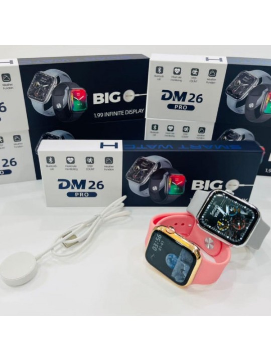DM26 Pro 1.99 Inch Infinite Full Screen Smart watch 