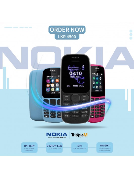 Nokia 105 | Dual Sim