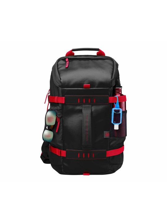 HP Odyssey 15.6-inch Black-Red Laptop Backpack