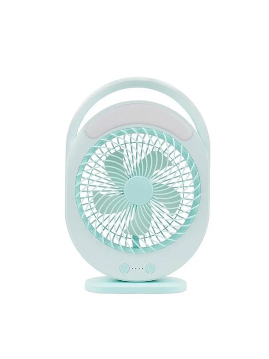 Kamisafe Rechargeable LED Multifunctional Table Fan KM-F0336
